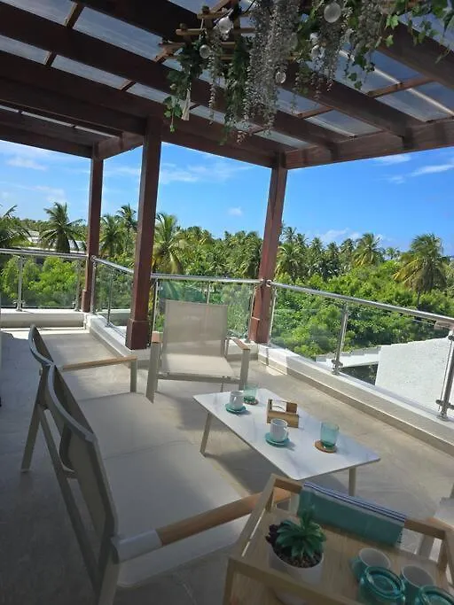 Lejlighed !!!New !!!Charming 2-2 Penthouse 2- 3 Min Walking To Bavaro Beach, El Cortecito- Solo A 2- 3 Min Caminando De La Playa Punta Cana