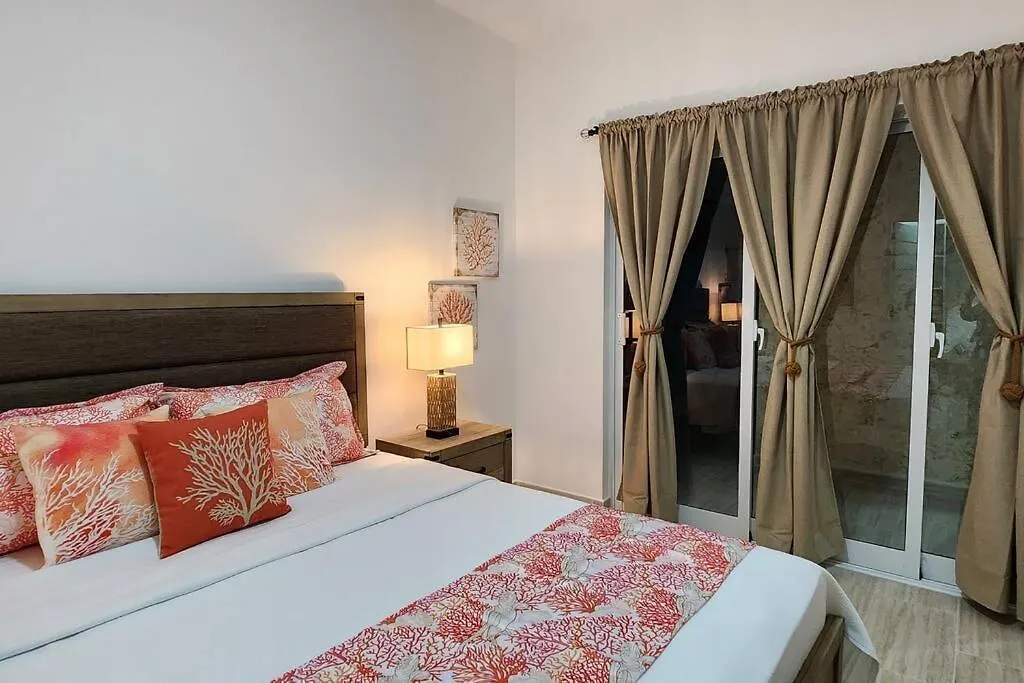 !!!New !!!Charming 2-2 Penthouse 2- 3 Min Walking To Bavaro Beach, El Cortecito- Solo A 2- 3 Min Caminando De La Playa Punta Cana Apartment