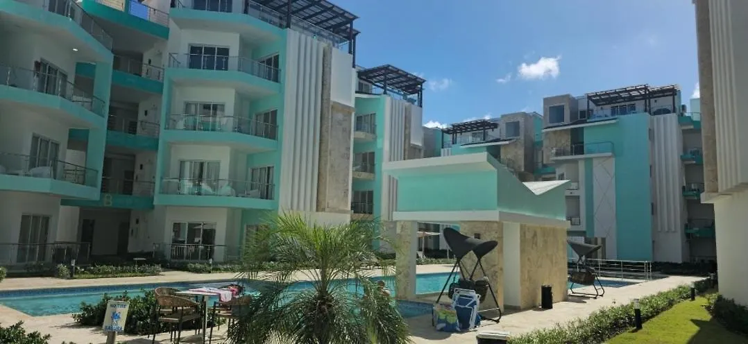 !!!New !!!Charming 2-2 Penthouse 2- 3 Min Walking To Bavaro Beach, El Cortecito- Solo A 2- 3 Min Caminando De La Playa location